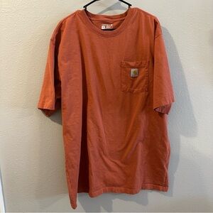Carhartt Men's Rust Short Sleeve Tee | Never Worn